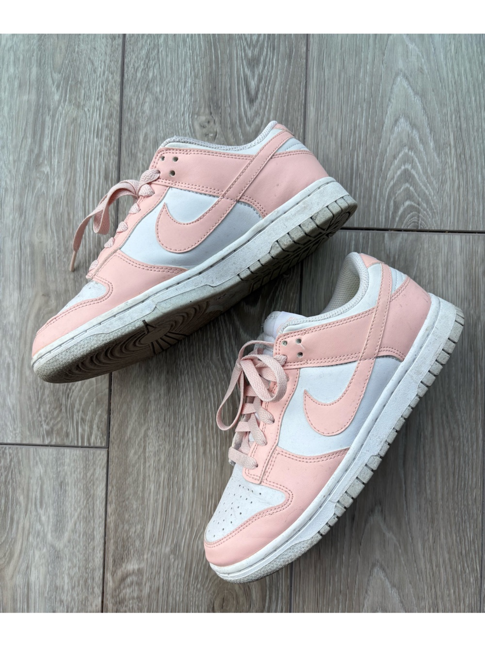 pink bike dunks
